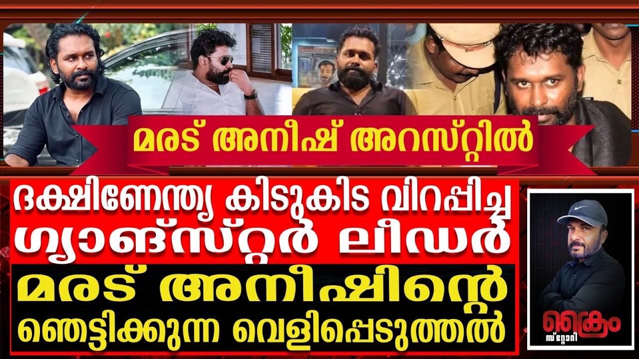 അറസ്റ്റിൽ ആയ മരട് അനീഷിന്റെ ഞെട്ടിക്കുന്ന വെളിപ്പെടുത്തലുകൾ | Maradu Aneesh | T P Nandakumar