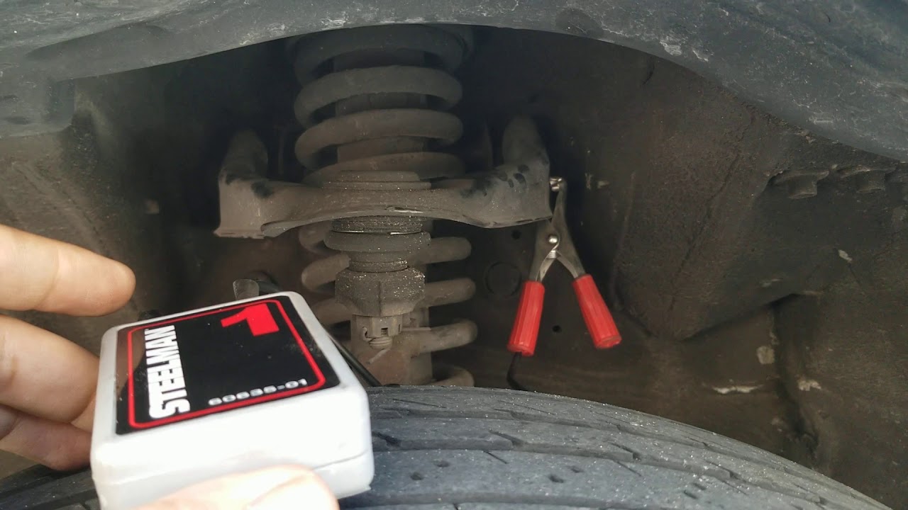 Finding squeak on 2001 honda cr-v with steelman 60635 chassisear