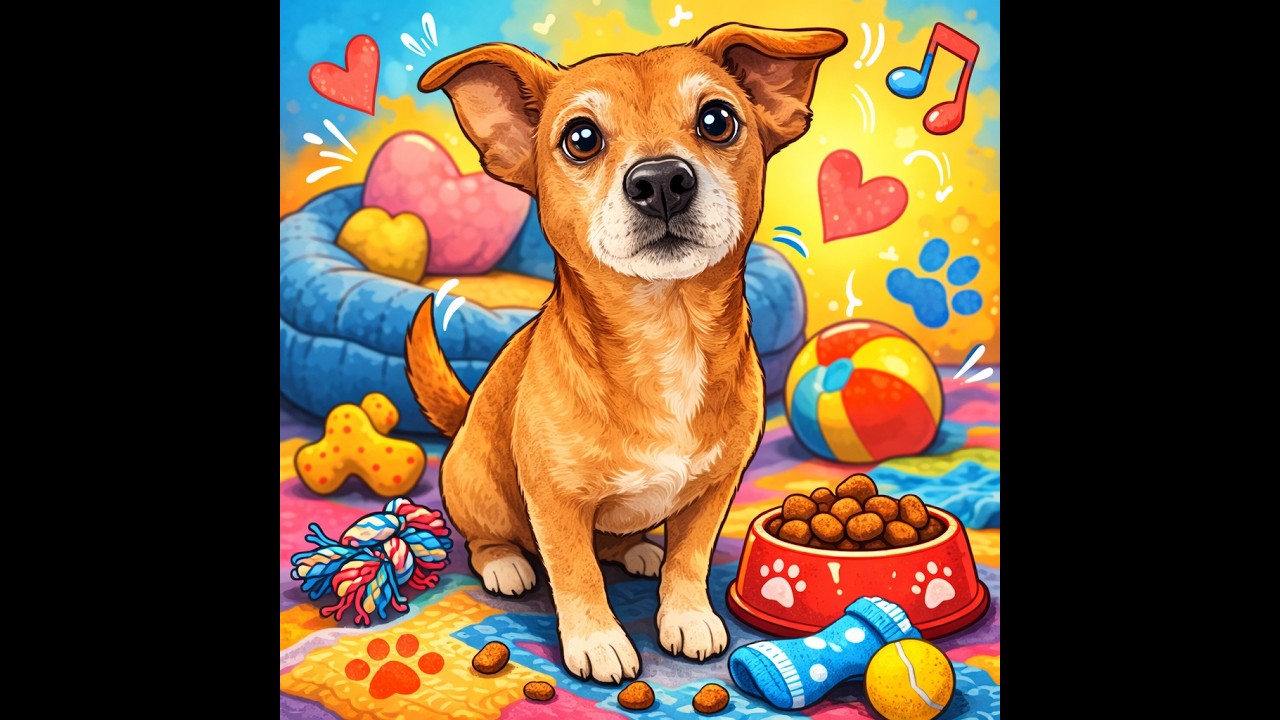 🎵 Pejsek Nelinka 🦴🐶 | Písnička pro děti | Česky