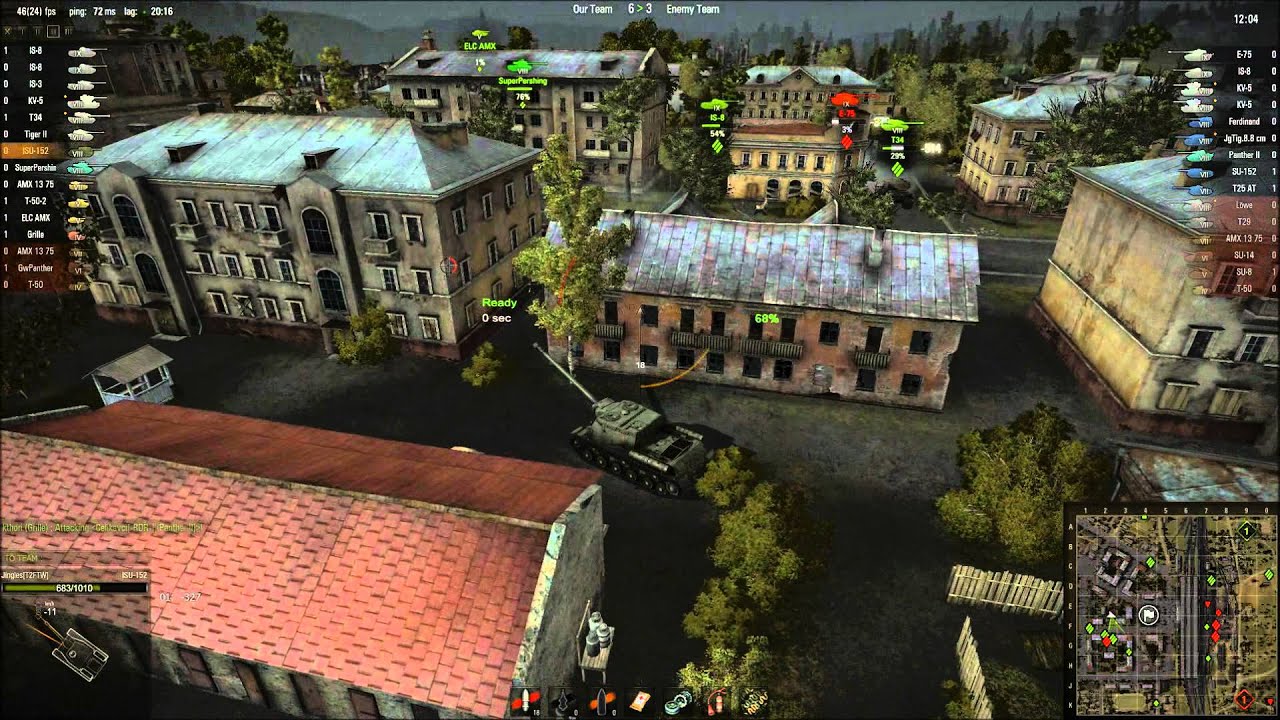 World of Tanks - ISU-152 Tier 8 Tank Destroyer - Random Acts of Violence