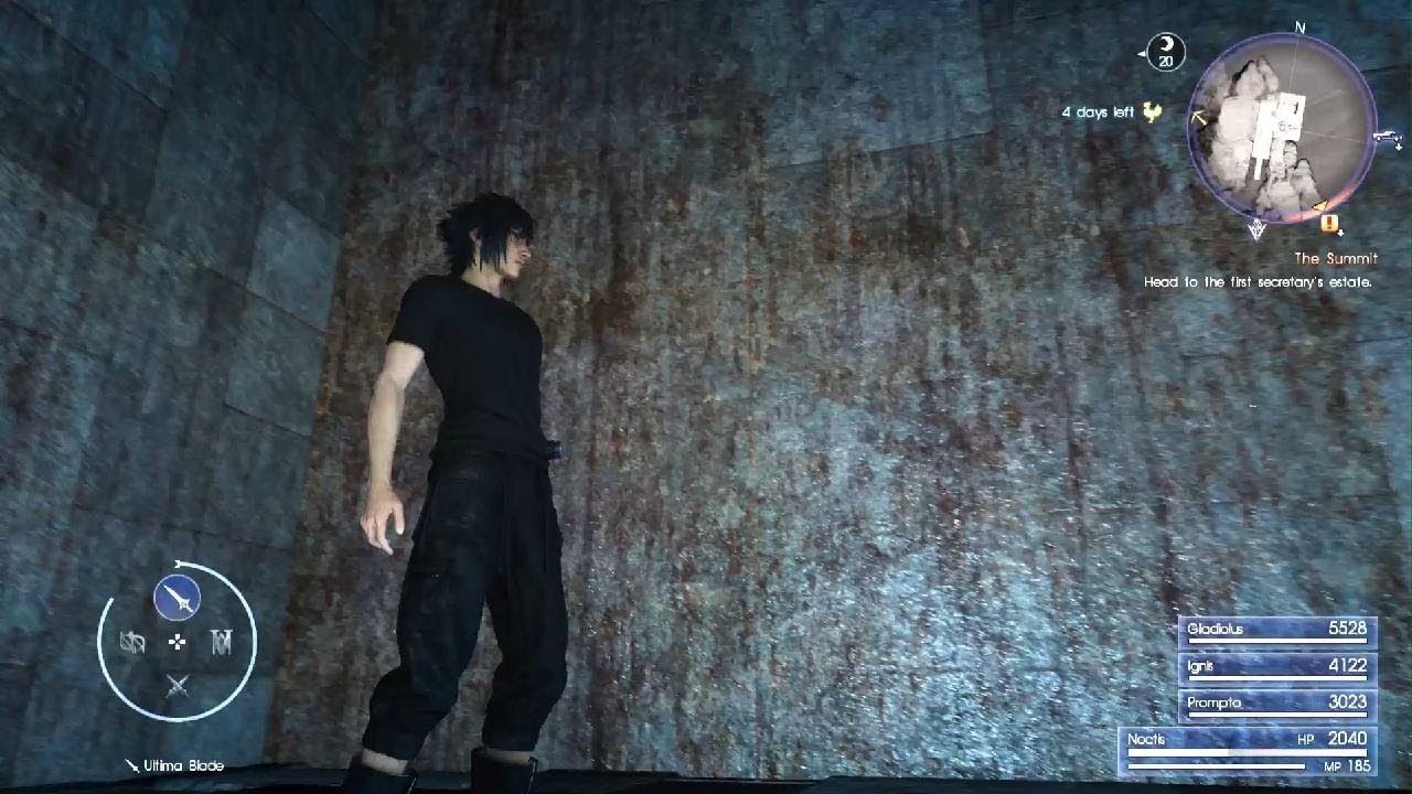 Final Fantasy XV Pitioss Dungeon in 45 Seconds