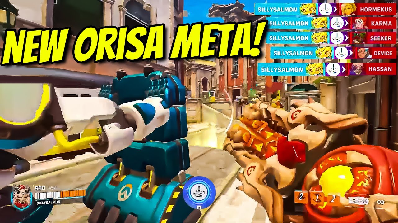 Kragiee Shows Off *NEW* Orisa Buff - This Strategy Is INSANE!