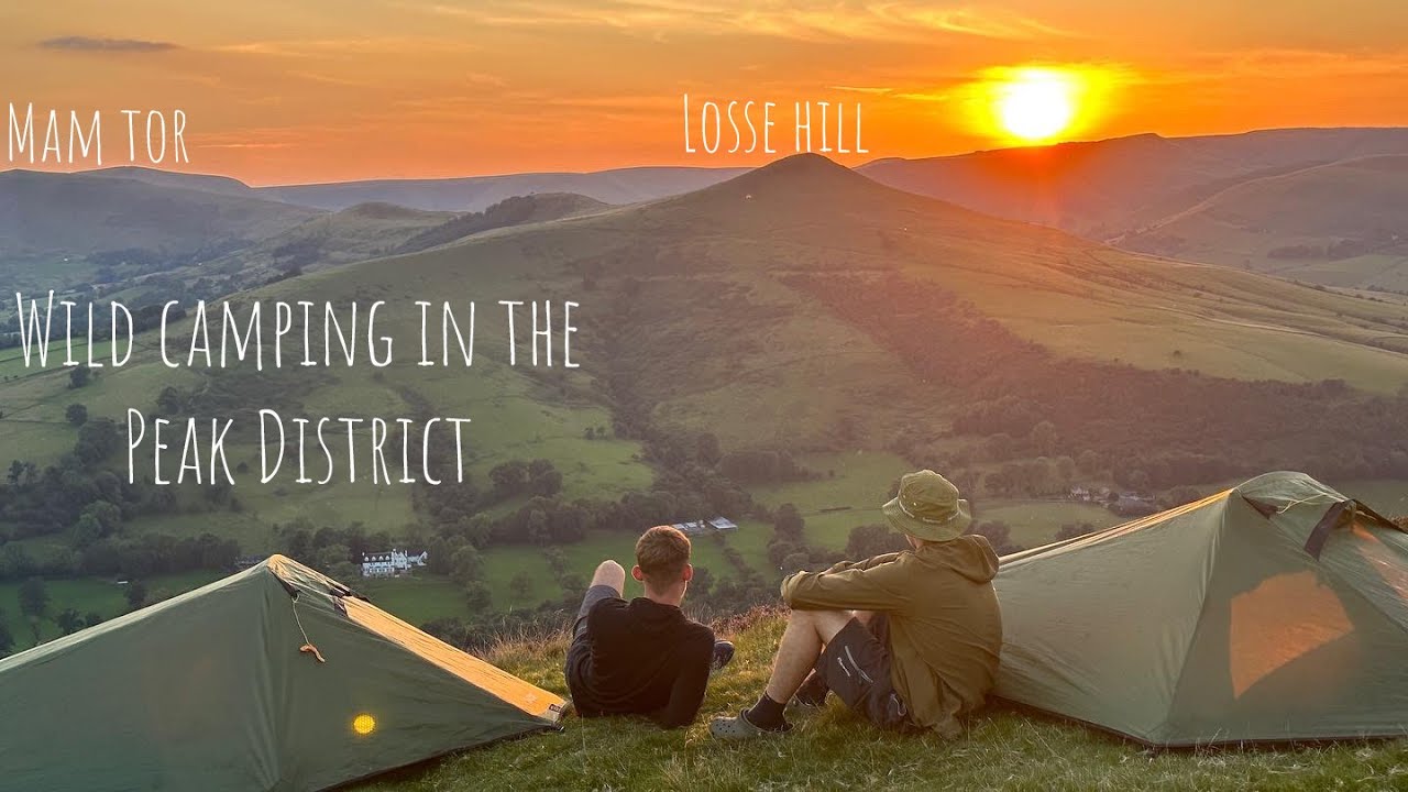 Quick overnight Hiking&Wild camping in the Peak District (Win Hill)