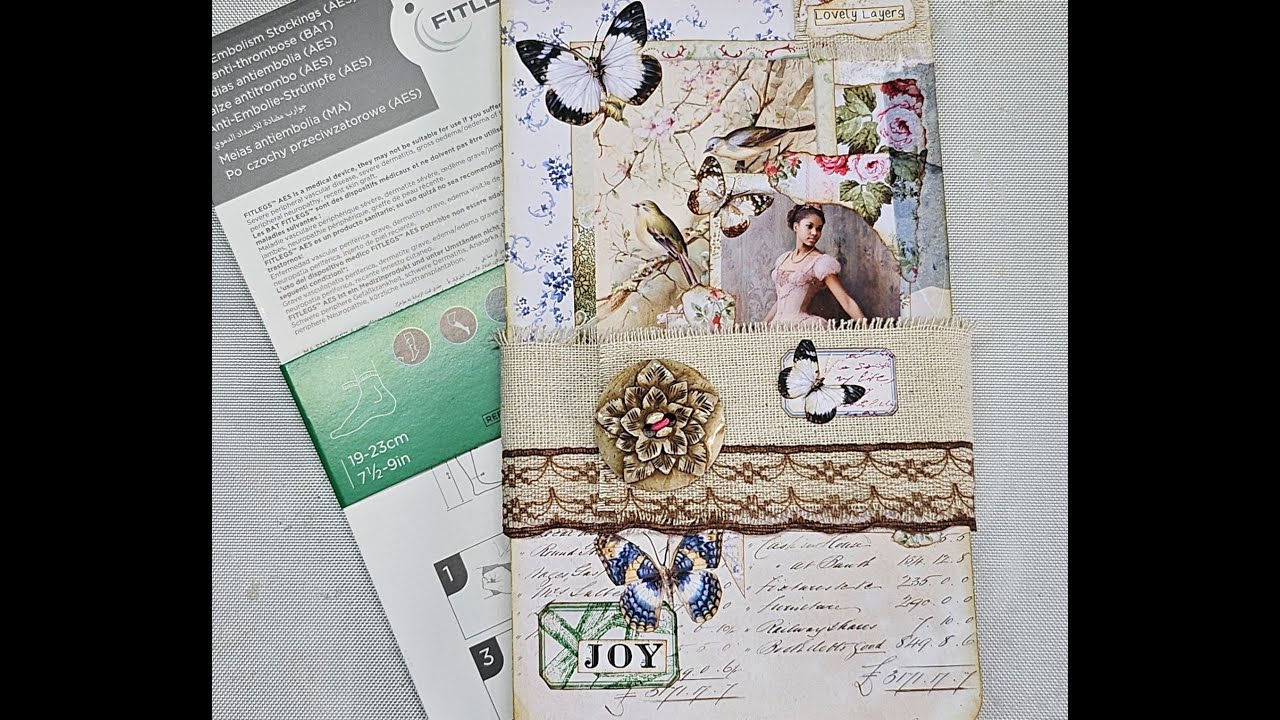 Lovely Layers Folio - a CDT project for @TracieFoxCreative