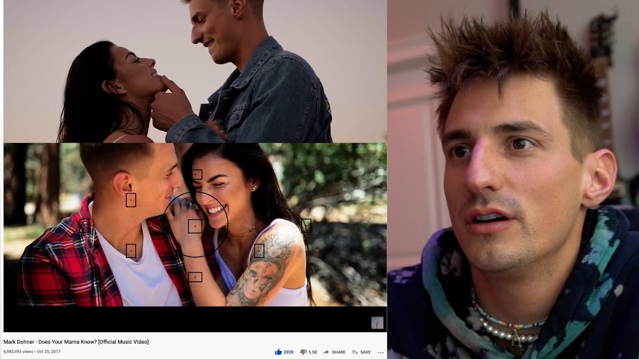 Reacting To My First Music Video w/ My Ex (Does Your Mama Know?)