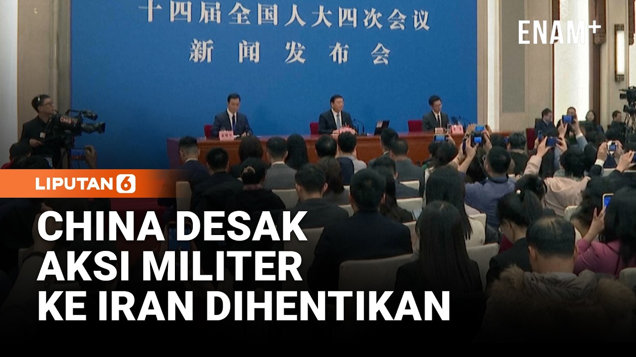 China Minta Aksi Militer Terhadap Iran Dihentikan, Dorong Dialog dan Negosiasi Damai | Liputan6