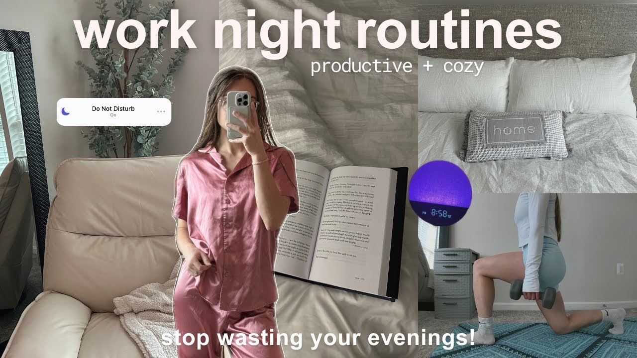 how I spend my evenings after working 9-5 | a week of my night routines 🌙
