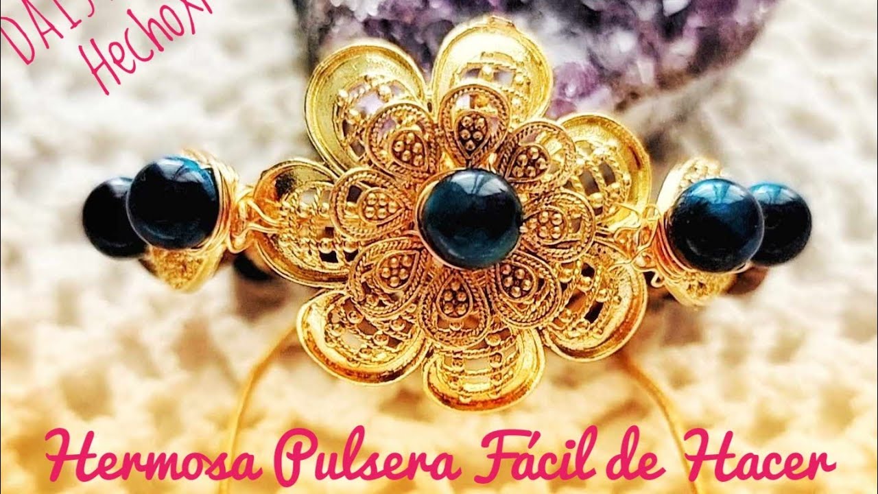 Hermosa Pulsera Fácil de Hacer DIY #daisyramosyoutube