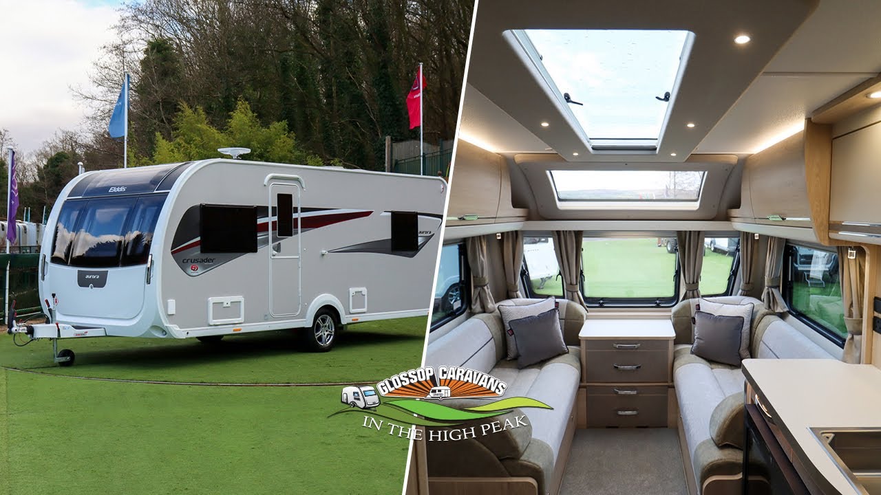 Elddis Crusader Aurora 2025 NEW Caravan Model - 360 Exterior Demonstration Video