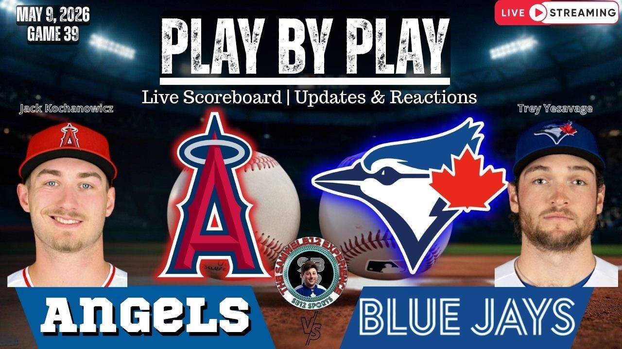 🧢 LIVE:  TORONTO BLUE JAYS vs LOS ANGELES ANGELS MLB Play by Play and Reactions!