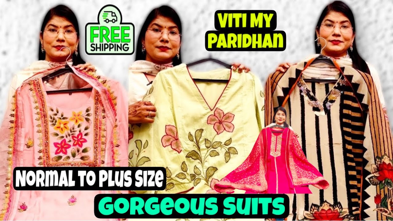 Stunning Kaftans, Choga Set, Cotton Suits, Anarkali, Cord Set & PartyWear Suits at Viti My Paridhan