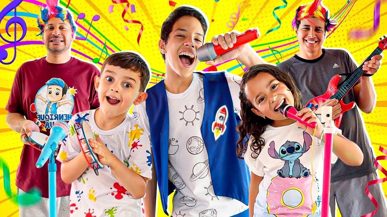 Henrique e a História Engraçada do divertido SHOW de TALENTOS para crianças - Universo Kids