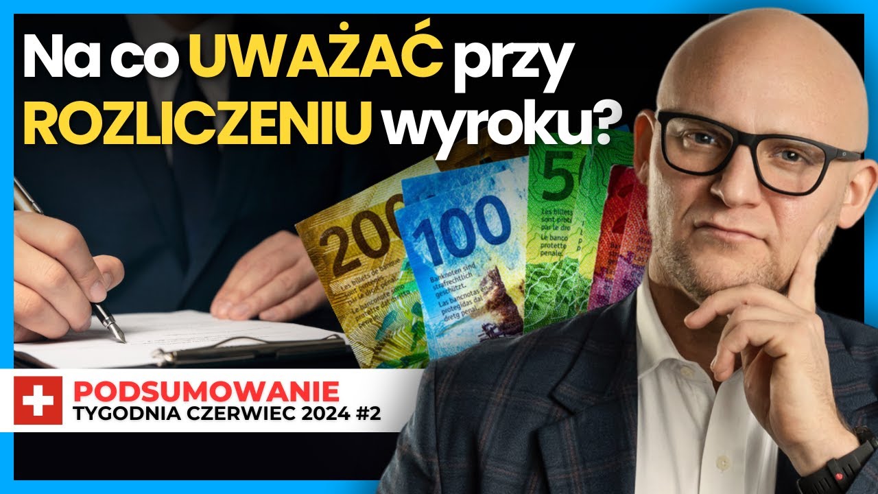 Zobacz to, zanim ROZLICZYSZ SIĘ Z BANKIEM po WYGRANEJ sprawie Frankowej