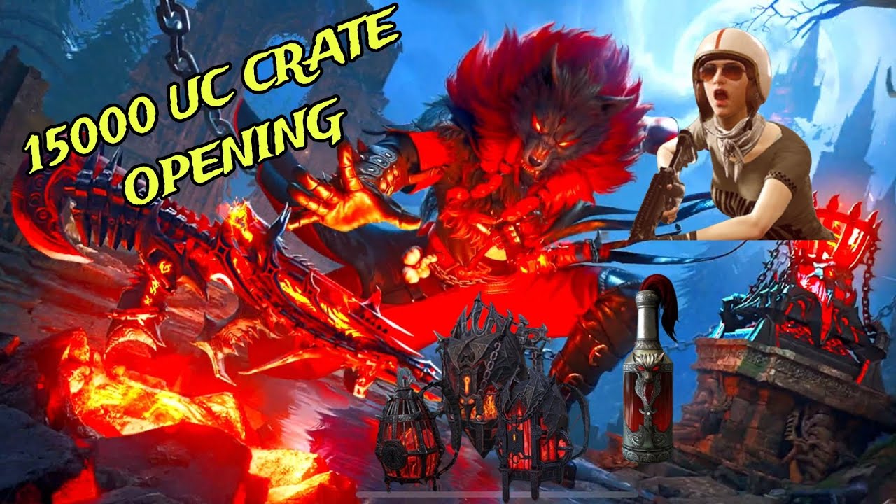15000 UC | Wrath Of Vengeance Crate opening @OddzGamingLive