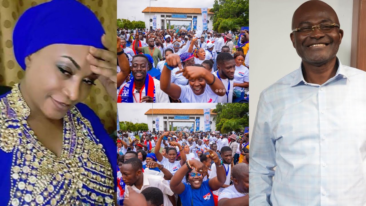 Kennedy Agyapong ex Wife joins Campaign team to support him for NPP primaries..