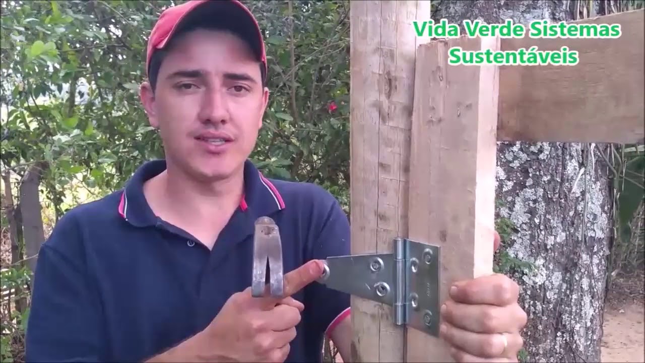 Como fazer Um Portão utilizando Paletes - Sítio Vida Verde