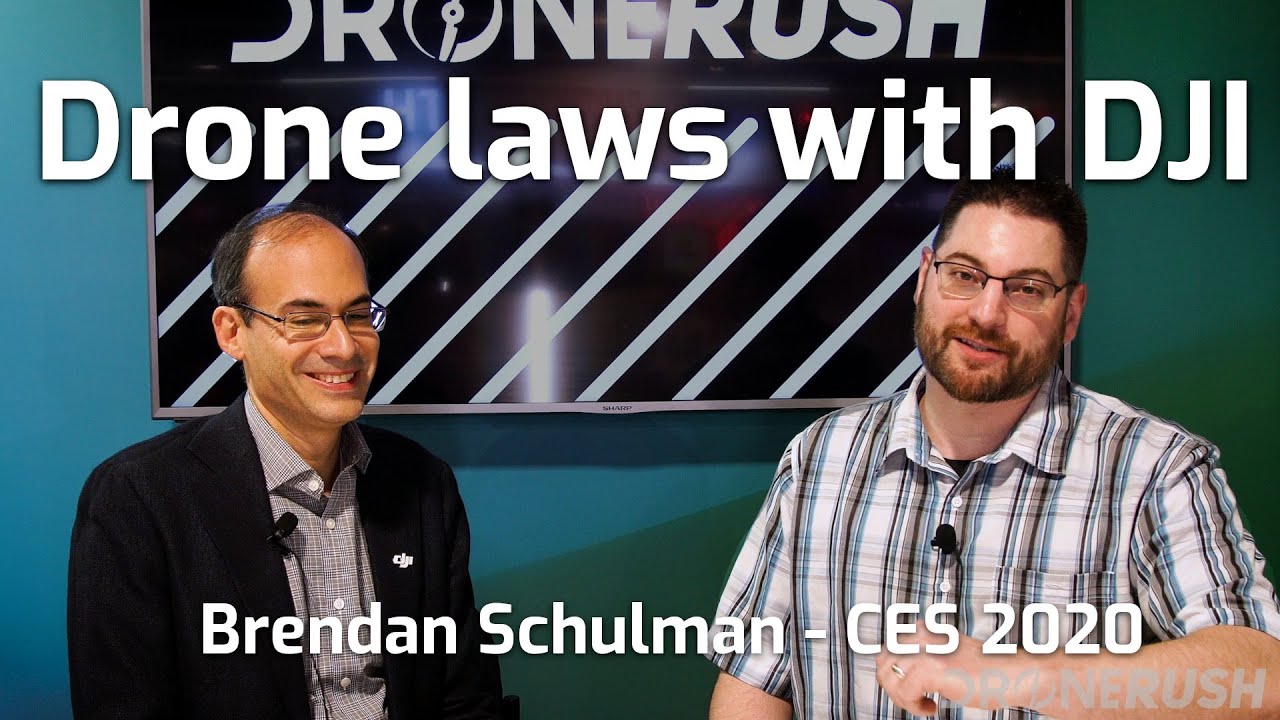 Let's chat drone laws with Brendan Schulman of DJI, at CES 2020