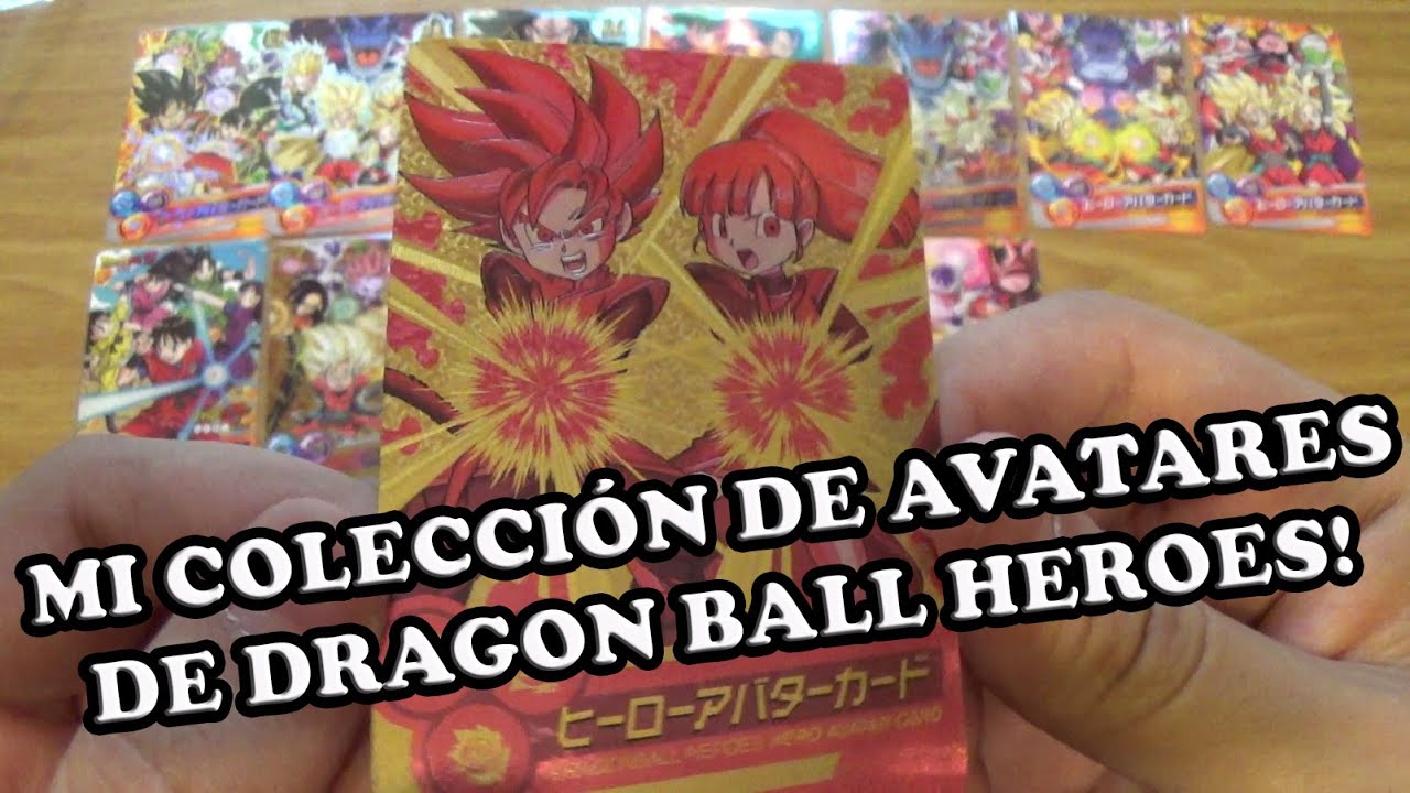 Dragon Ball Heroes Avatar Collection - Mi colección de Avatares del juego. Unboxing!!