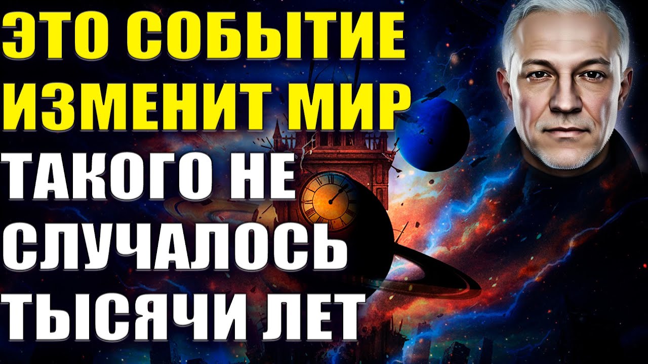 Это событие изменит МИР. Такого не случалось Тысячи лет