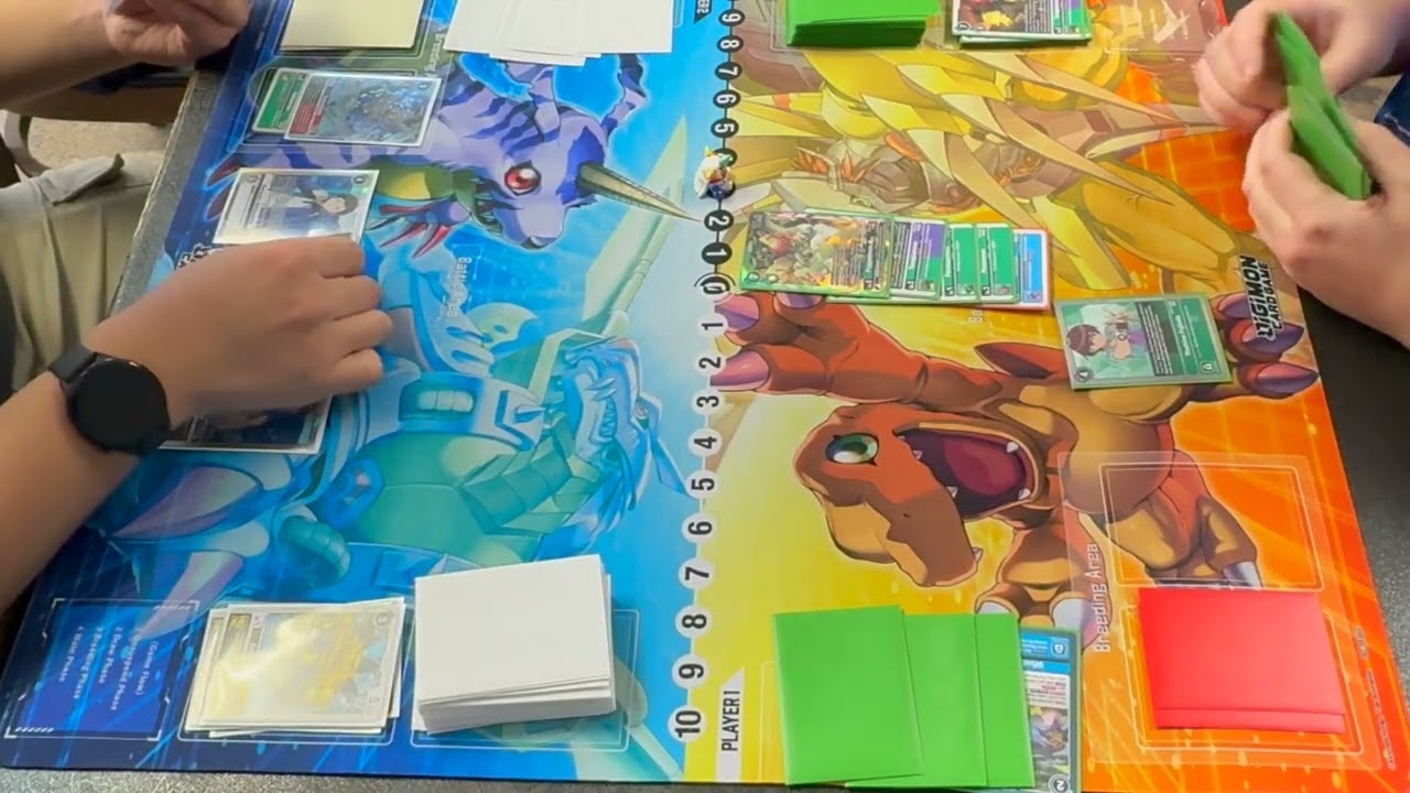 Digimon TCG BT24/EX11 Locals - Hudiemon vs. Wind Guardians