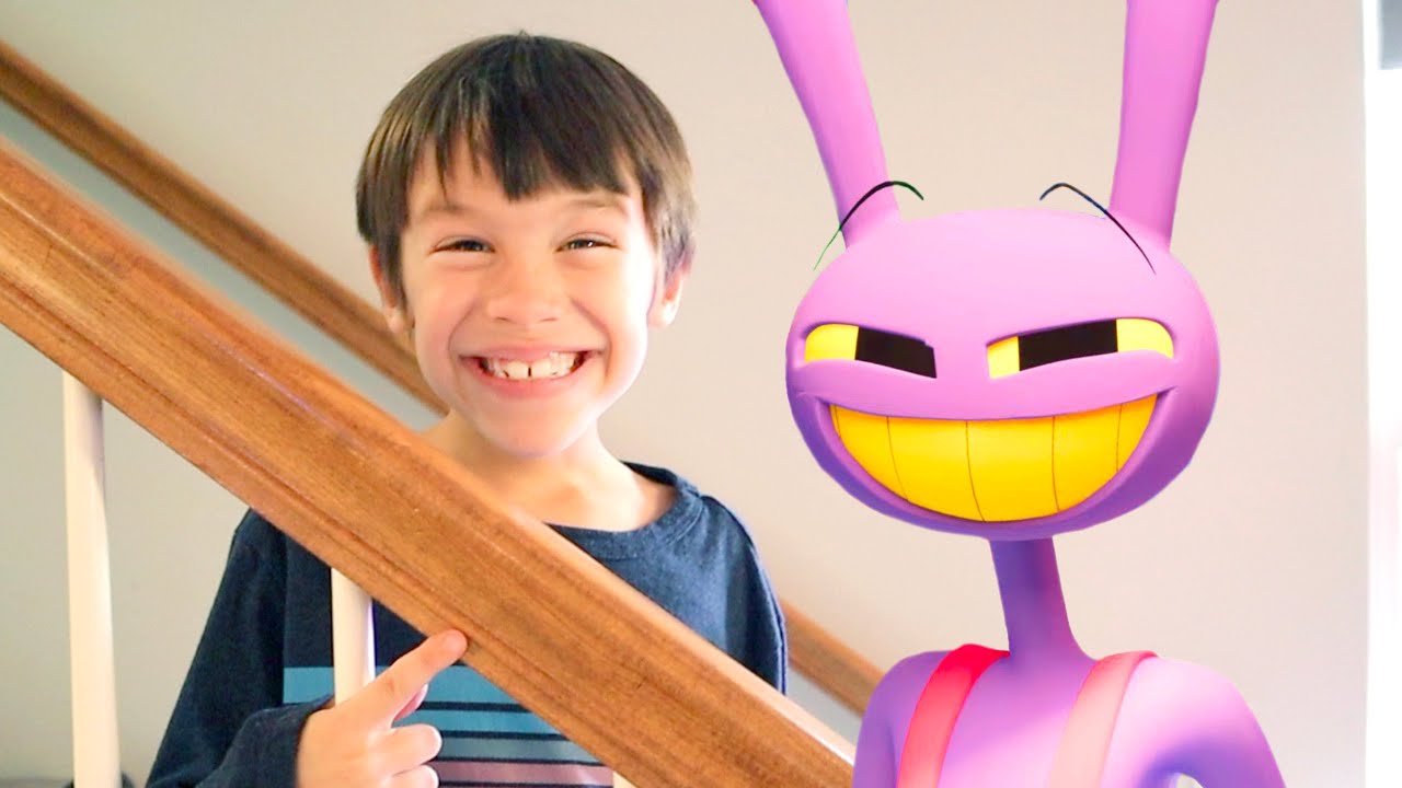 ESCAPE The Amazing Digital Circus in Real Life at My PB and J House!