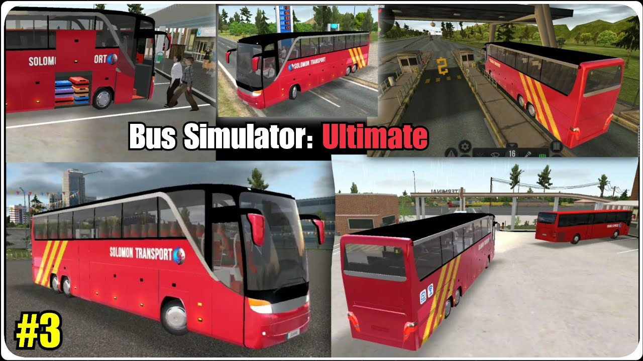 Bus Simulator: Ultimate - iOS/Android GamePlay #3 (Setro/Setra - Toulouse•Montpellier )