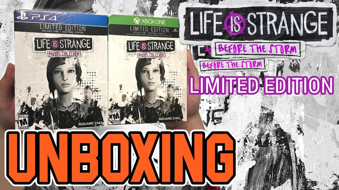 Life is Strange Before the Storm (Limited Edition)(PS4/Xbox One) Unboxing !!