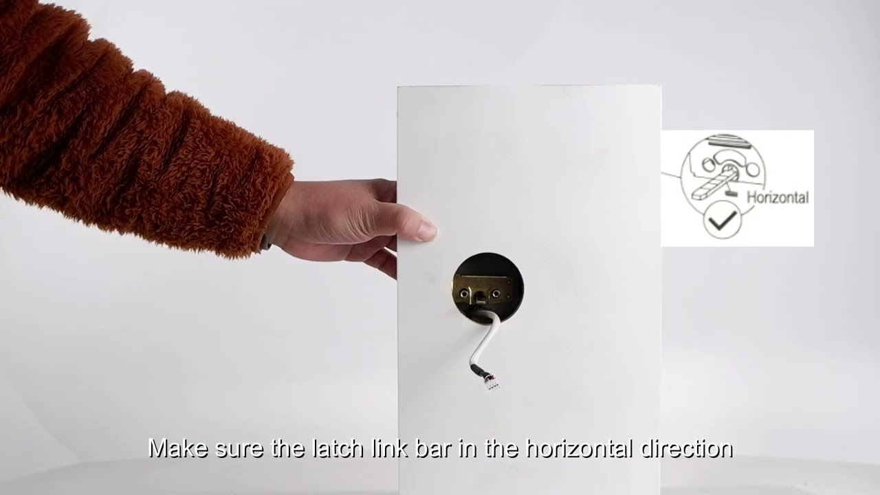 YD5 Smart door lock installation video