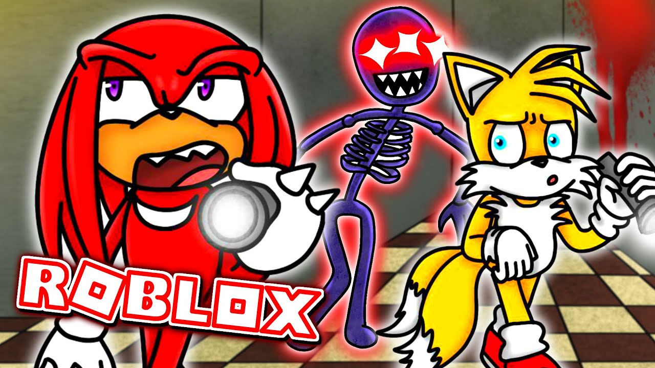 💀 СБЕГ ИЗ УБЕЖИЩНИЦА!! - Тейлз и Наклз играют в ROBLOX Asylum Глава 1!! (Отряд Соник и Эми)