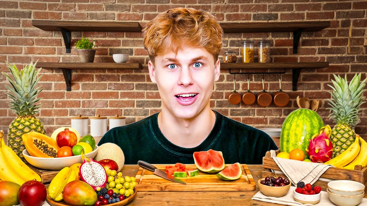 I Tried Every Fruit For The First Time