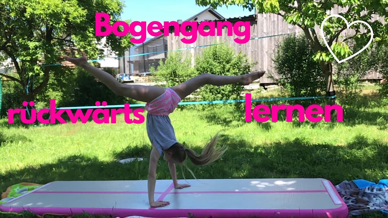 Bogengang rückwärts lernen | back walkover tutorial || iamjasi