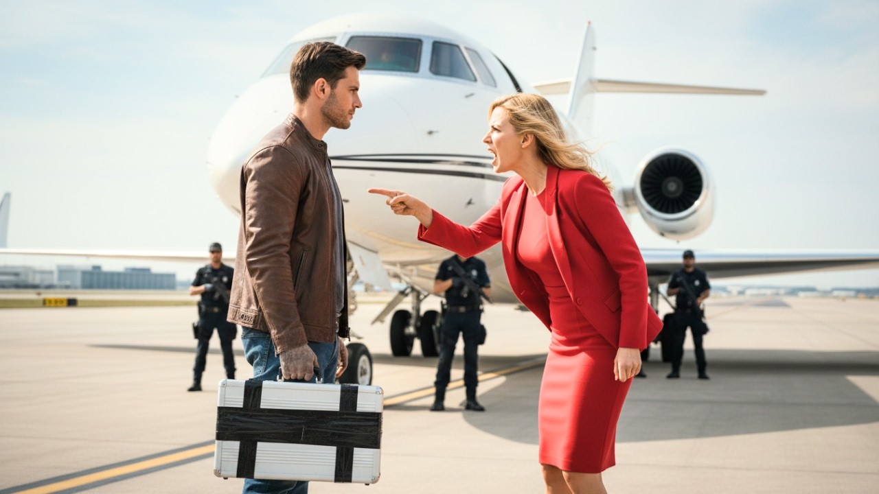 Billionaire Scoffs at Single Dad Mechanic — Until Her $90M Jet Comes Alive