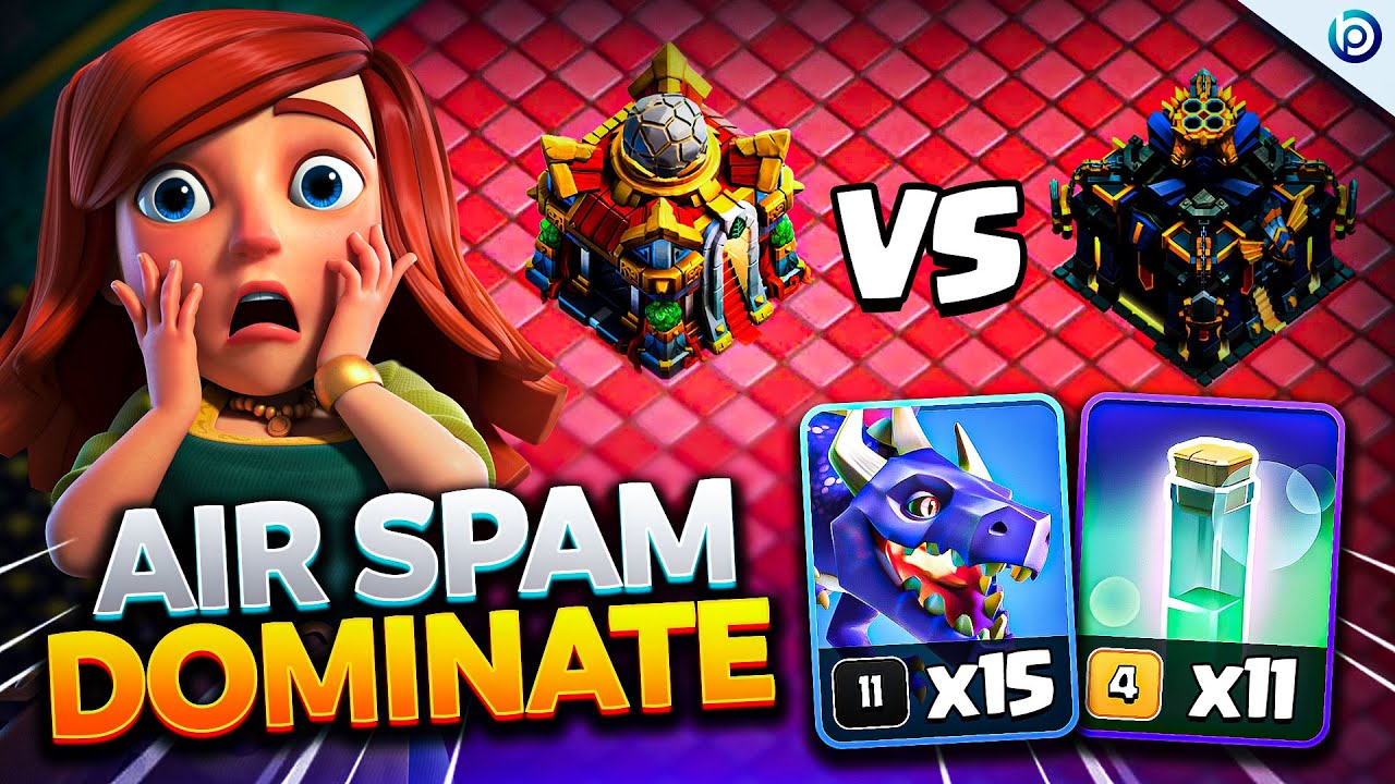 Easiest Way to 3 Star TH17 with TH16 | RC Walk Dragons