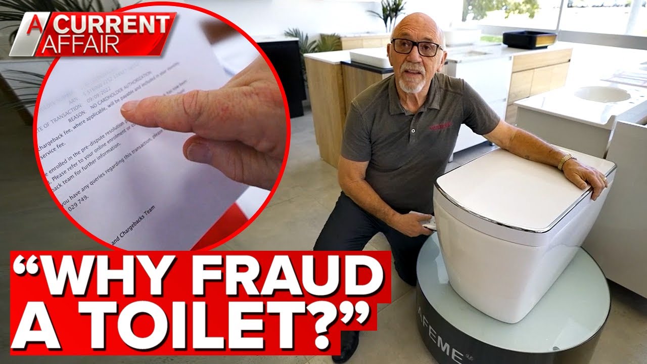 Luxury toilet fiasco has angry business owner issuing warnings | A Current Affair