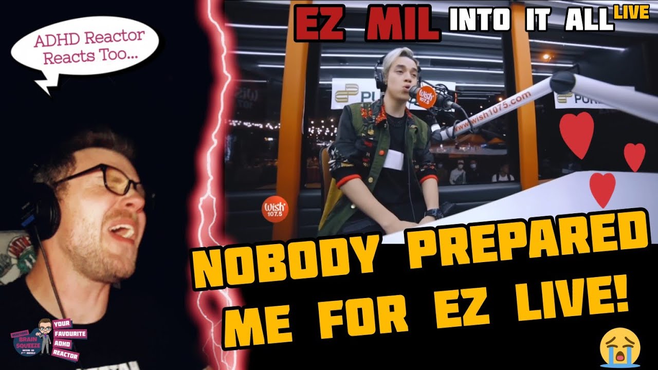 NOBODY PREPARED ME FOR EZ LIVE! (ADHD Reaction) | EZ MIL - INTO IT ALL