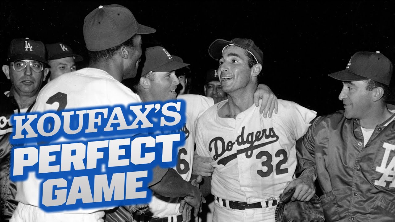 Sandy Koufax's perfect game, 60 years later | (Koufax pitching footage, Vin Scully's call!)