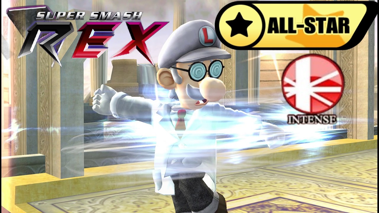 Super Smash REX Gameplay - All Star Mode with Dr. Luigi (Intense)