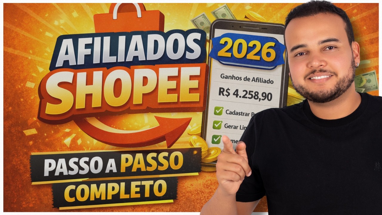 Como configurar Afiliados na Shopee para vender mais em 2026 | Passo a passo completo