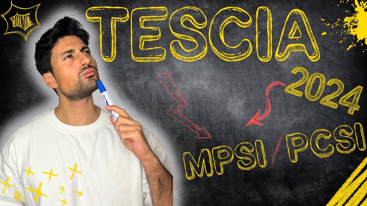 CORRECTION TESCIA 2024 : EXERCICE 5 PARTIE 1/2 (ÉQUATION & INÉGALITÉ) ! ROAD TO PRÉPA MPSI/PCSI !