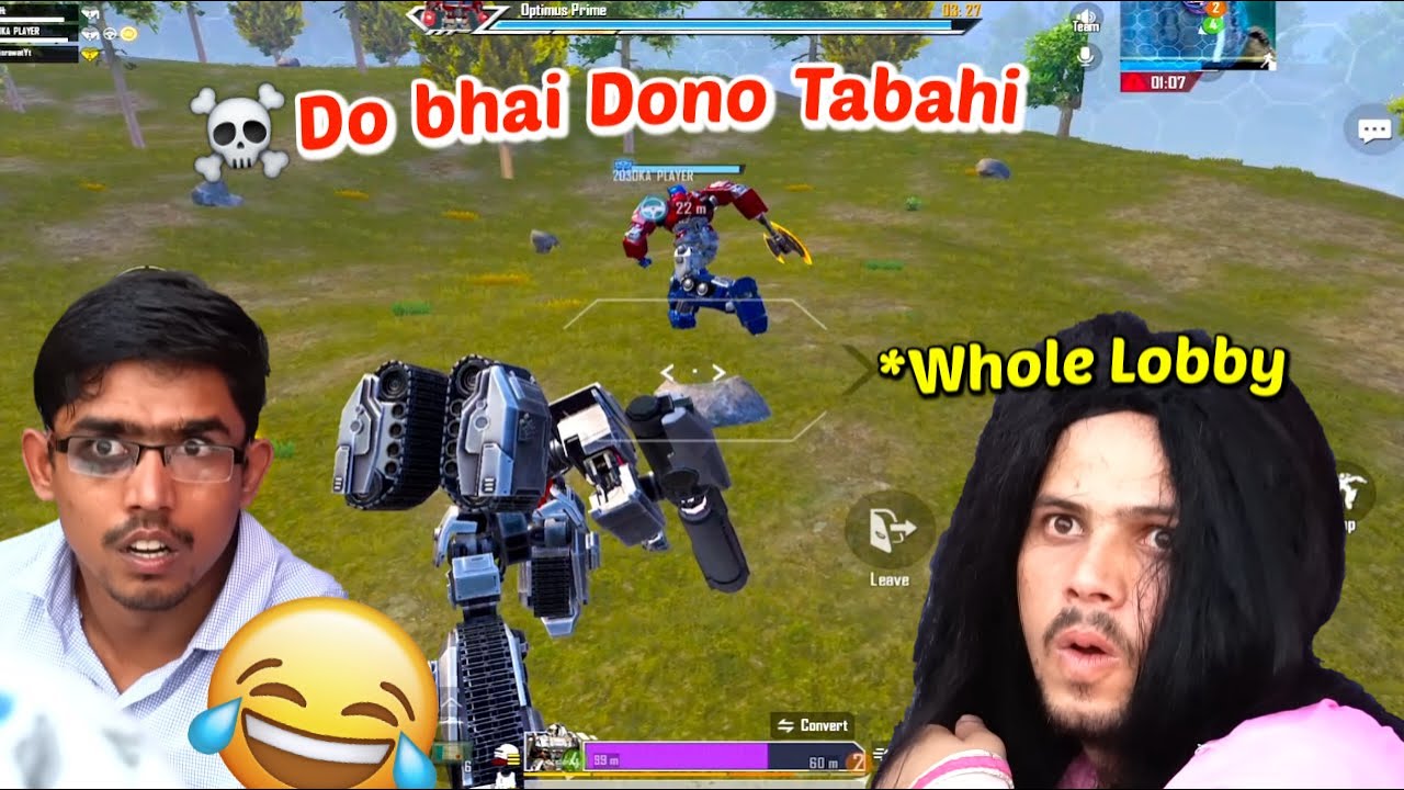 Trolling Whole Bgmi Lobby with Transformers 🤣🔥 | Bgmi New Update