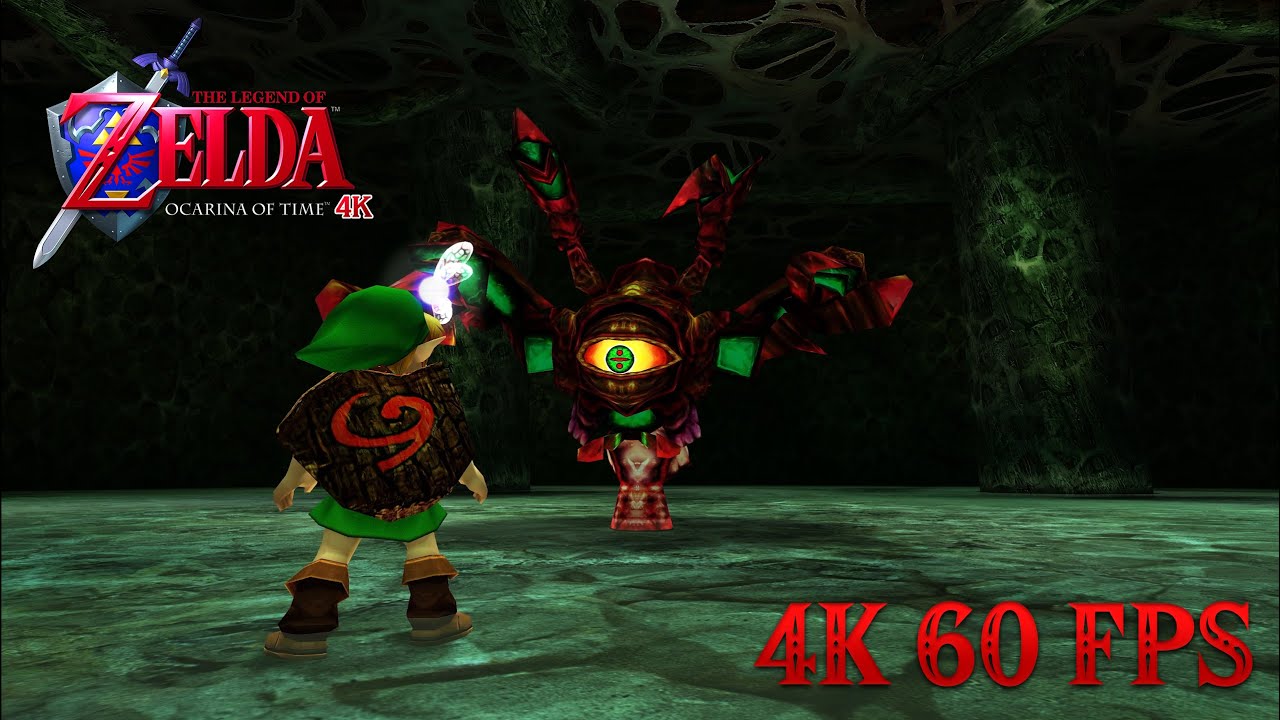 Zelda: Ocarina of Time 3D 4K - Let's Play Part 1 (Kokiri Forest & The Great Deku Tree) [4K 60 FPS]