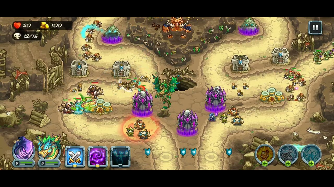 Kingdom rush alliance 6. The wild beast den
