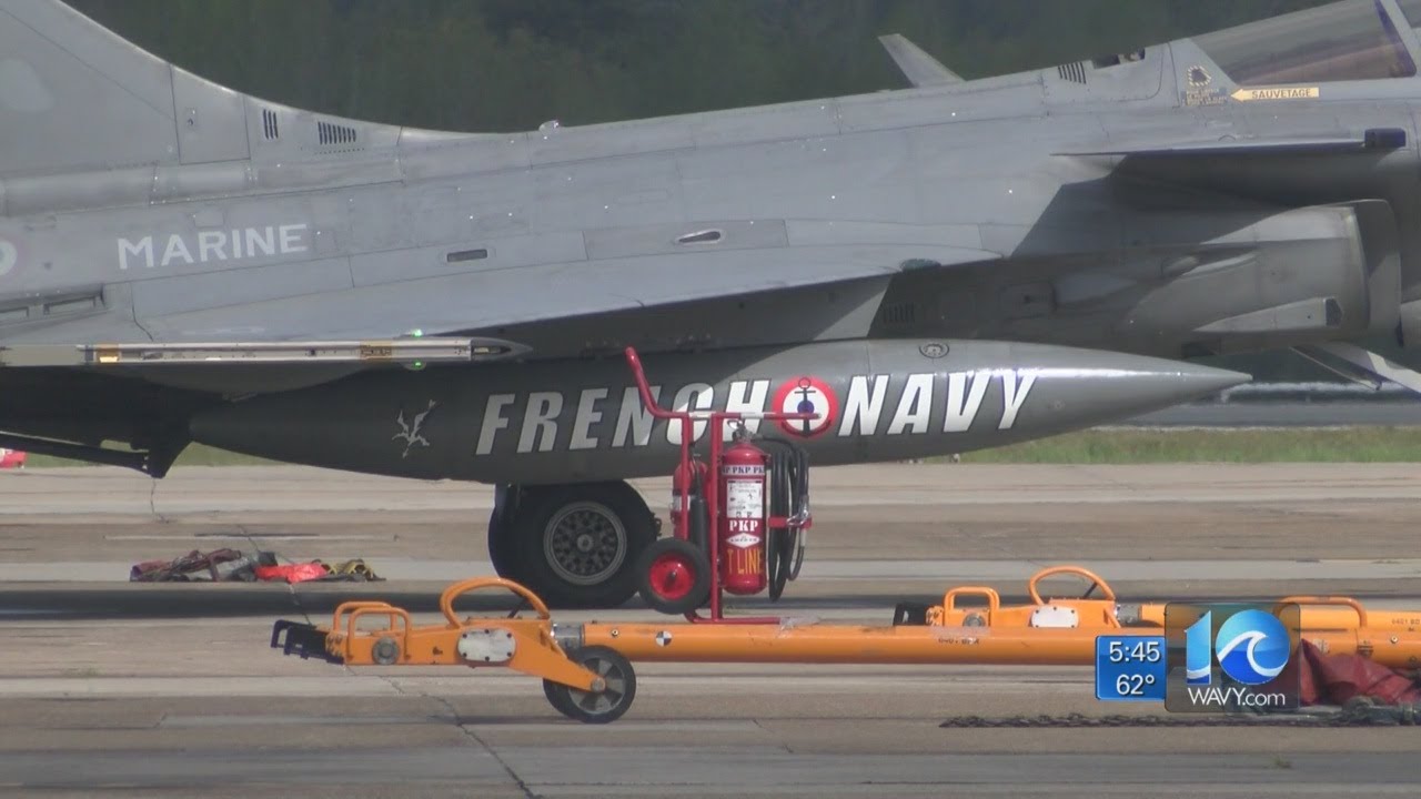 French aviators training with US Navy at local bases