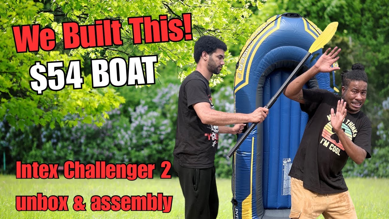 Intex Challenger 2 | (2025) Unboxing & Assembly | $54 Boat