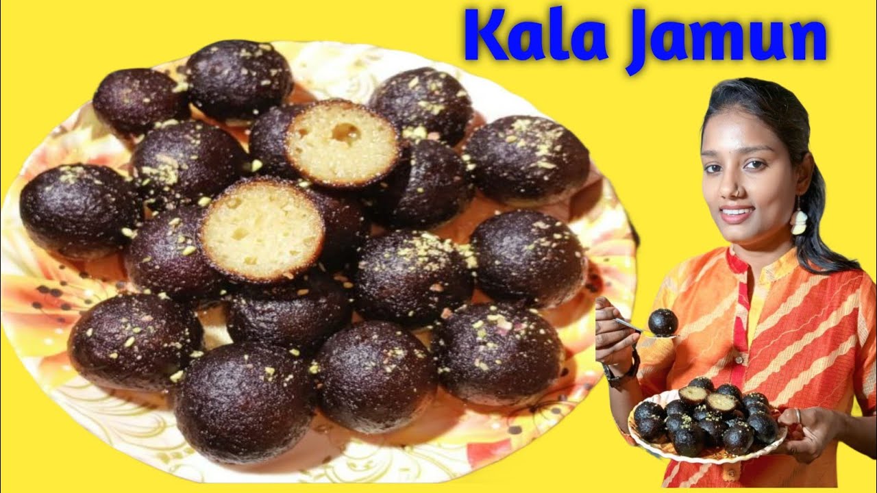 घर पर हलवाई जैसा नरम रसीला काला जामुन |Kala Jamun | @yummycookingrinki #recipe