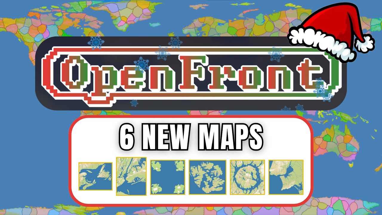 The Christmas update is HERE (V.28) | OpenFront.io