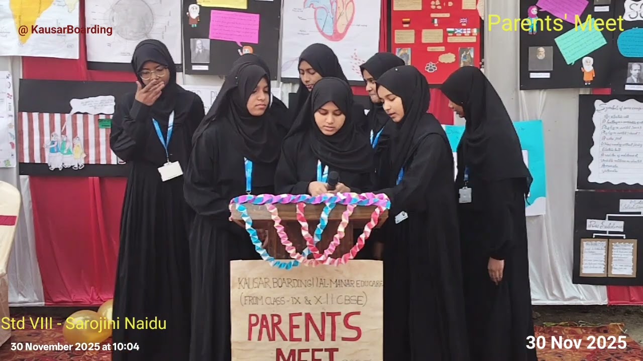 Parents Meet @ Kausar Boarding for VIII : Sarojini Naidu 
