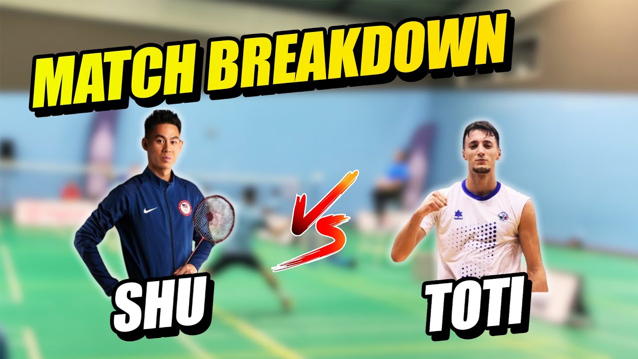 Badminton Match Analysis and Breakdown - Vs Giovanni Toti (Italy) - Suriname International 2023