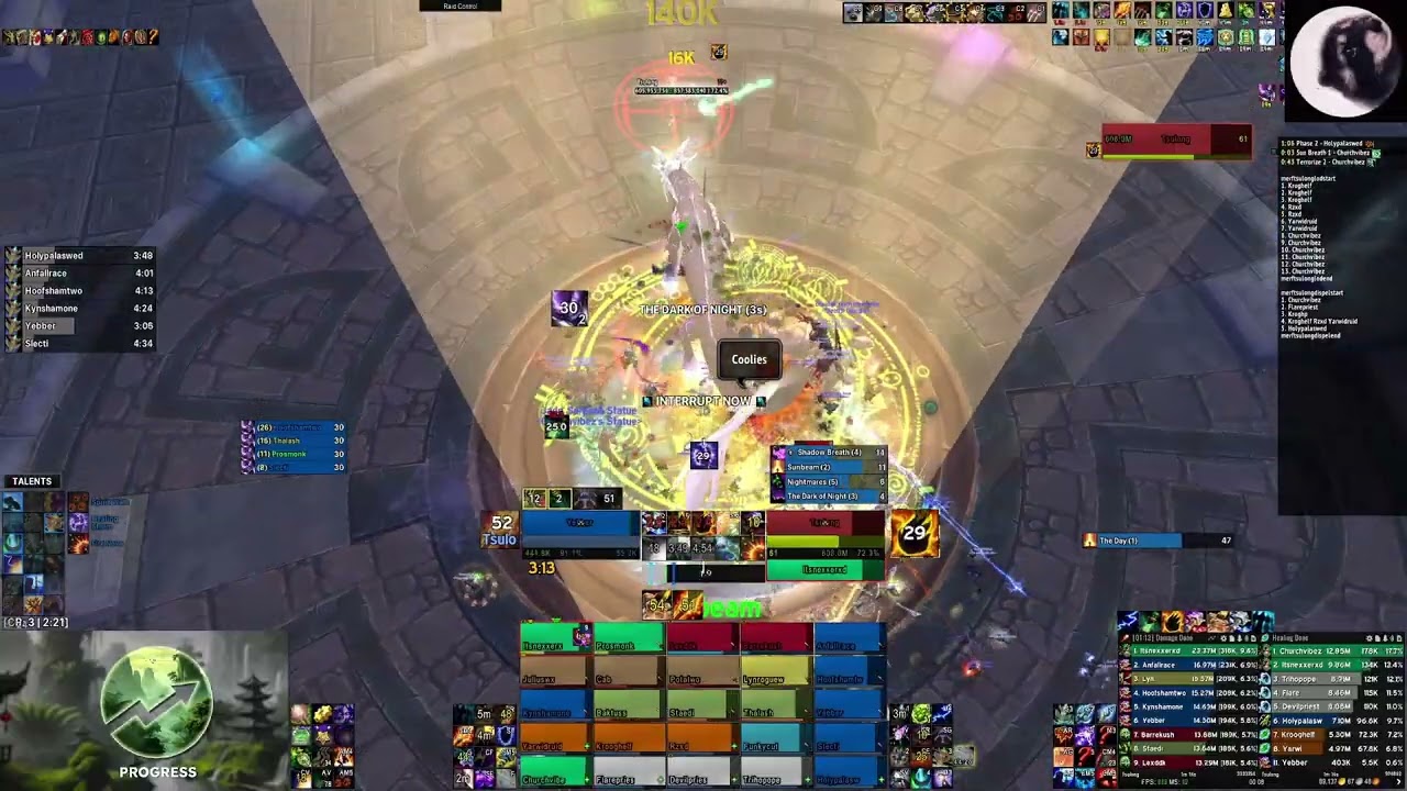 Terrace of Endless Spring 25 HC World First MoP Classic Enha PoV from Progress