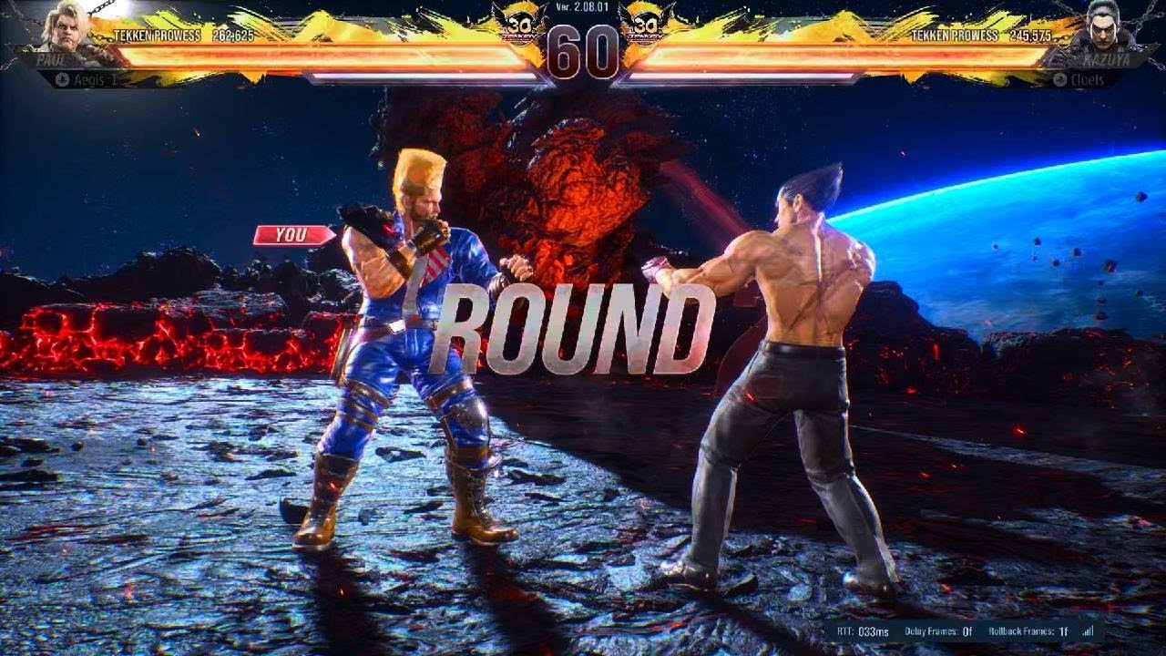 TEKKEN8_Aegis_1(Paul) vs Cloet(Kazuya)